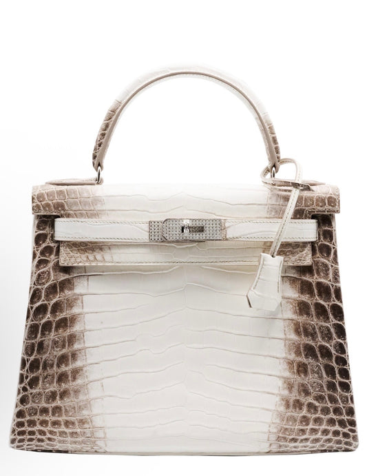 Hermès Himalaya Matte Niloticus Crocodile