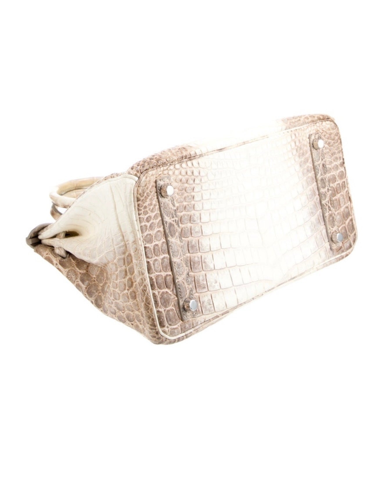 Hermès Himalaya Matte Niloticus Crocodile