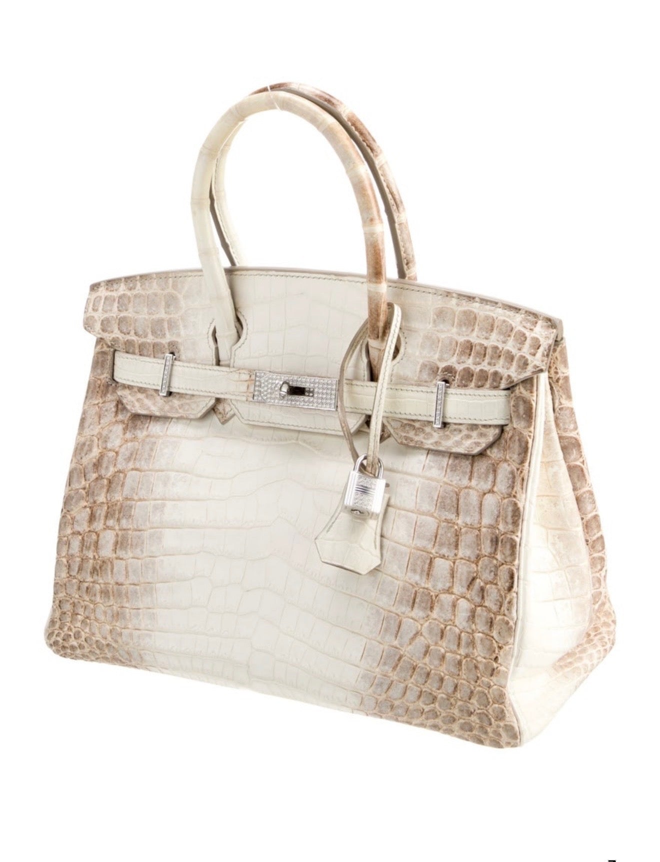 Hermès Himalaya Matte Niloticus Crocodile